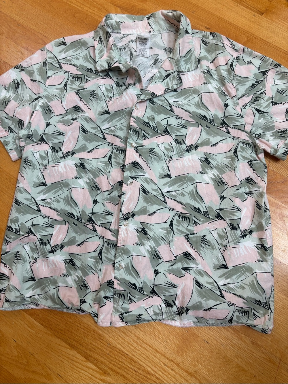 Netflix Stranger Things Jim Hopper button-front Hawaiian shirt size XL ASOTV